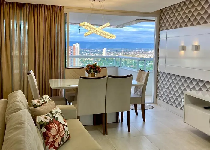 Apartamento Confortavel, Localizacao Extra -Recepcao 24H- Varanda Com Vista Panoramica