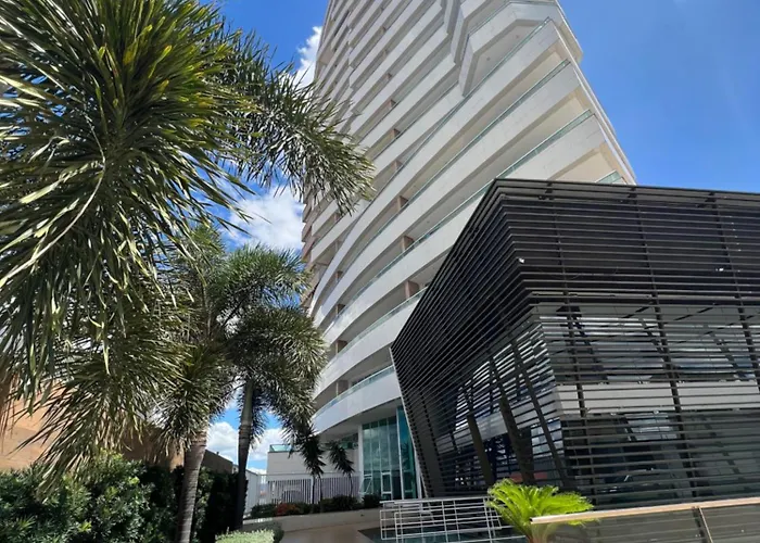 Apartamento Confortavel, Localizacao Extra -Recepcao 24H- Varanda Com Vista Panoramica